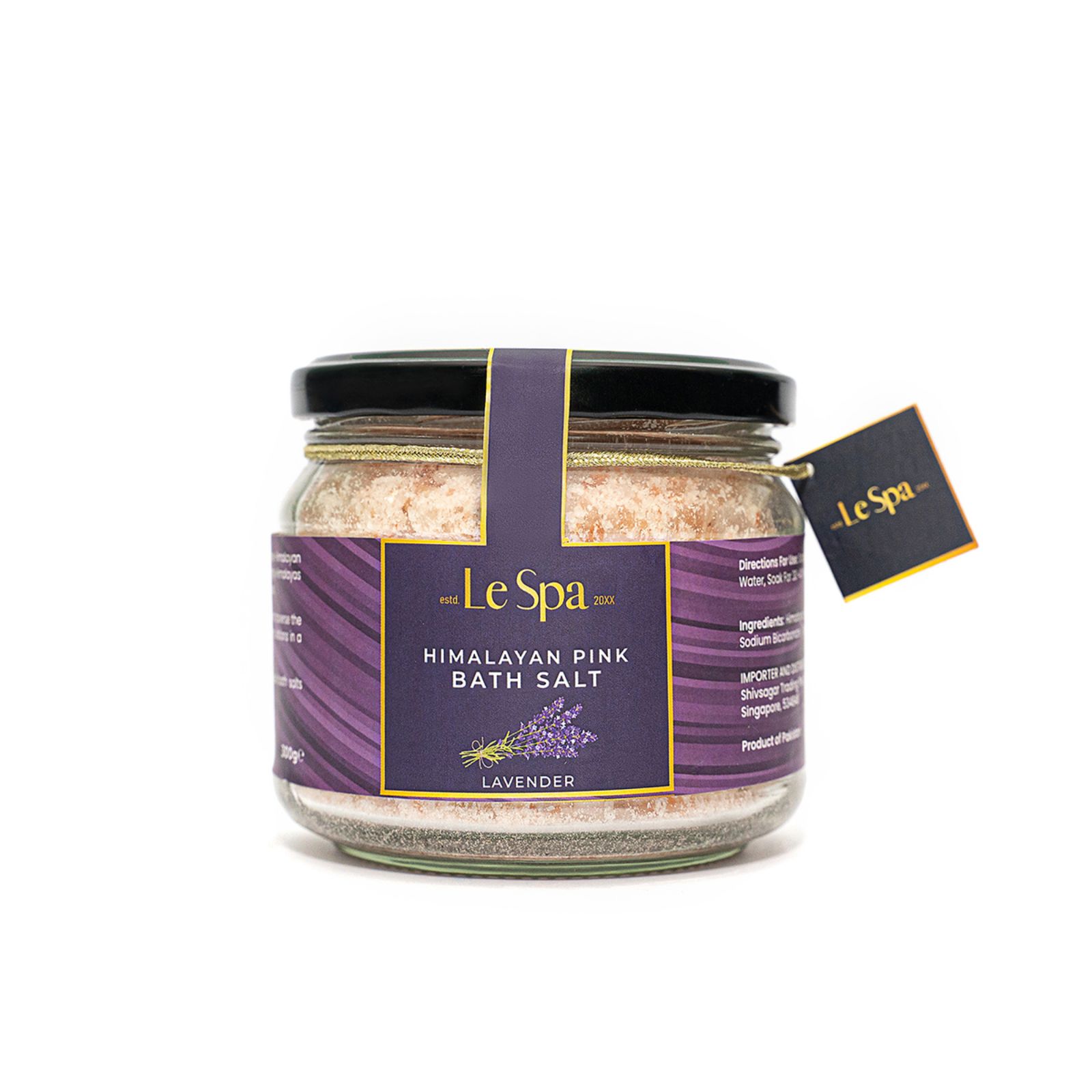 Le Spa Himalayan Pink Bath Salt (Lavender)
